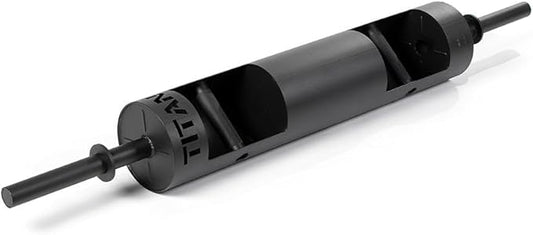 Titan Fitness Rackable Strongman Log Bar, Powerlifting Log Press Competition, 1000 LB Capacity, Strength Training Specialty Barbell, Home Gym Weightlifting Equipment