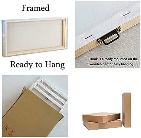 Inspirational Canvas Painting Wall Art -EPHANY ART - Mindset Quotes Prints, Motivational Wall Art Success Framed Entrepreneur Poster Positive Quotes Wall Poster for Home Office Workplace (M-3pcs,20x30inchx3pcs)