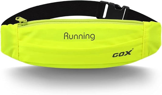 Gox Fanny Pack For Men Running Pouch Belt,Phone Holder Waist Pack Sport Hiking Walking Traveling (green)