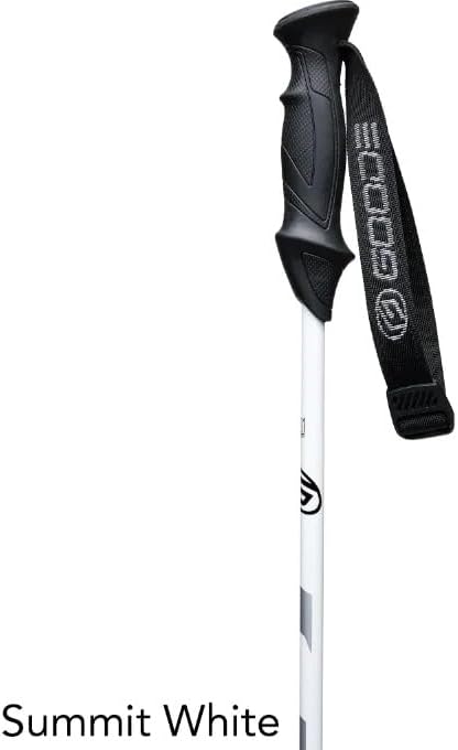 GOODE G-Max Summit Ski Poles – Lightweight & Durable Carbon Composite Downhill Ski Poles for Men & Women – Ergonomic Grip & Shock Absorbing Design – Pair