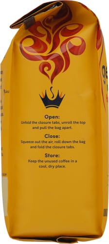 Gevalia Decaf House Blend Medium Roast Ground Coffee (12 oz Bag) (Pack of 5)