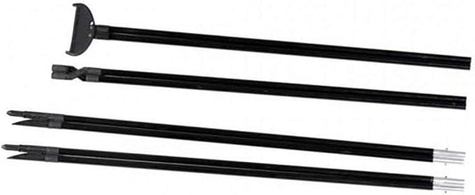 4 Stable Sticks® Essential 4 Points Bipod Shooting Sticks - Lightweight Aluminium, Extrem Stability for Hunting and Shooting, Foldable and transportable