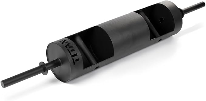 Titan Fitness Rackable Strongman Log Bar, Powerlifting Log Press Competition, 1000 LB Capacity, Strength Training Specialty Barbell, Home Gym Weightlifting Equipment