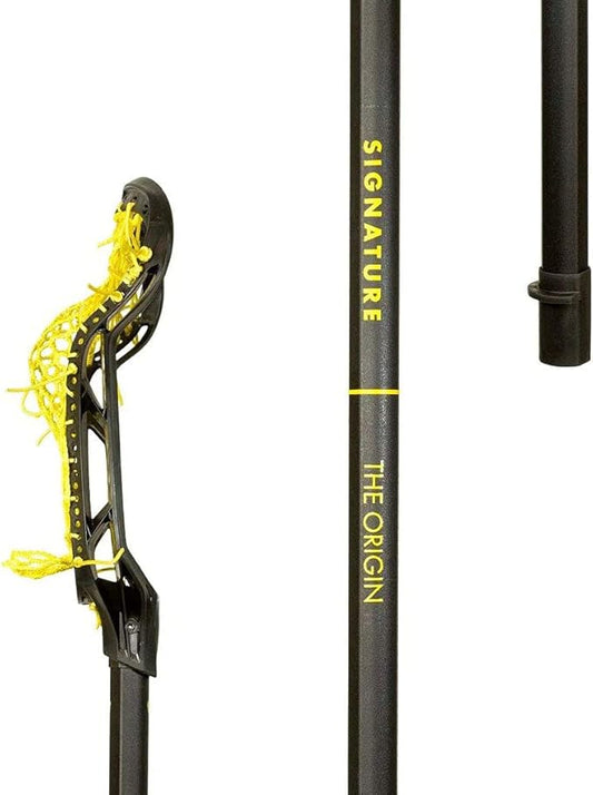 Signature Complete Universal Women's Lacrosse Stick - Metal Shaft - The Origin Lacrosse Stick - Attack, Middie, & Defense
