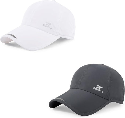 Running Hat Outdoor Sun Protection Hat Mesh Quick Dry Hat Thin Cool Baseball Cap for Women and Men