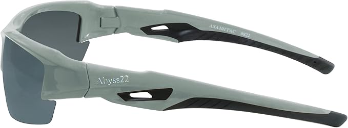 Polarized Sports Sunglasses for Men Women, Adjustable Nose Pads, TR90 Frame, for Golfing, Running, Finishing, Cycling