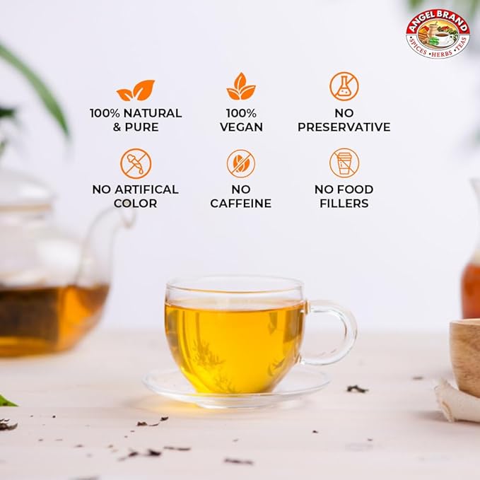 Angel Brand Allergy Relief Tea – Herbal Tea, 25 Tea Bags – Tea for Allergy Care, Cough Relief &