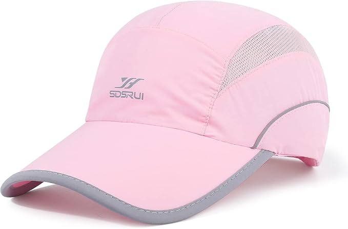 Running Hat Mesh Sports Cap Lightweight Quick Drying Runner Cap for Men Women