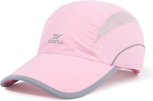 Running Hat Mesh Sports Cap Lightweight Quick Drying Runner Cap for Men Women