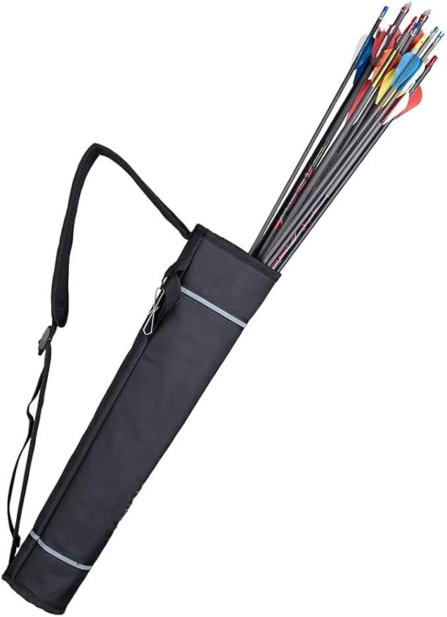 Archery Arrow Quiver, Backpack and Hip Dual-Use Style,Large Capacity Arrow Backpack Bag Recurve Bow Practice Target Nylon Arrow Bag Quiver