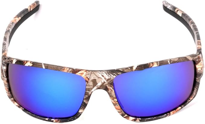 Polarized Outdoor Sports Sunglasses Tr90 Camo Frame for Men Women Driving Fishing Hunting Reduce Glare