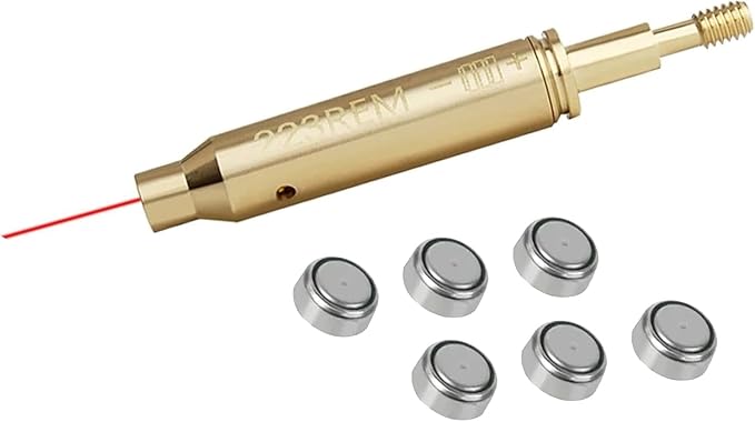 GOTICAL Archery Crossbow Bow Arrow Red Laser Sighting Tool Boresighter Bore Sight