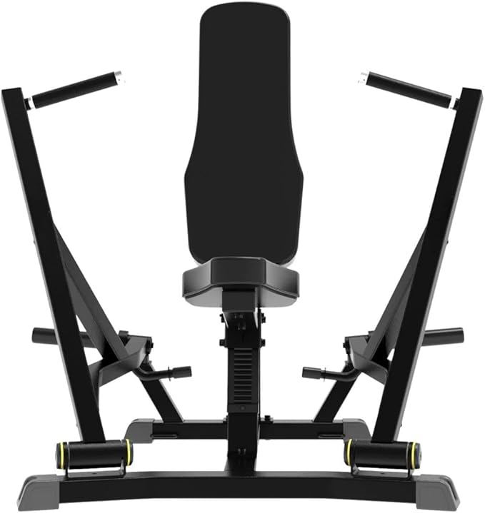 Gronk Fitness Seated Chest Press | Plate Loaded Chest Press Machine for Ultimate Gains | Bench Press Machine Workout | Use with 2" Olympic Plates