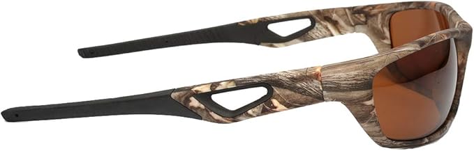 Polarized Outdoor Sports Sunglasses Tr90 Camo Frame for Men Women Driving Fishing Hunting Reduce Glare