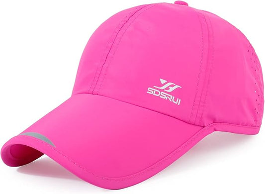 Running Hat Outdoor Sun Protection Hat Mesh Quick Dry Hat Thin Cool Baseball Cap for Women and Men