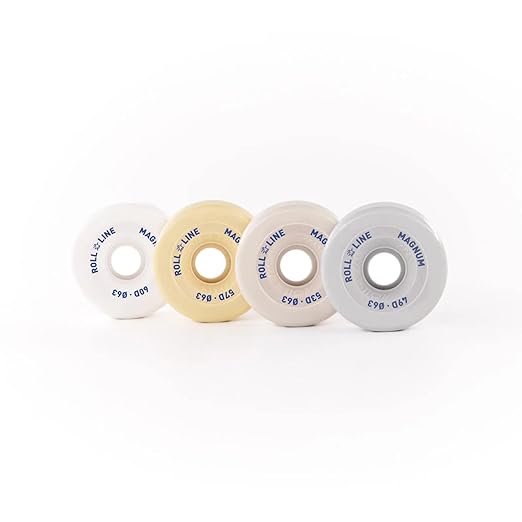 Roll-Line Magnum Figure Wheels (Set of 8, 63mm, Hardness 57D)