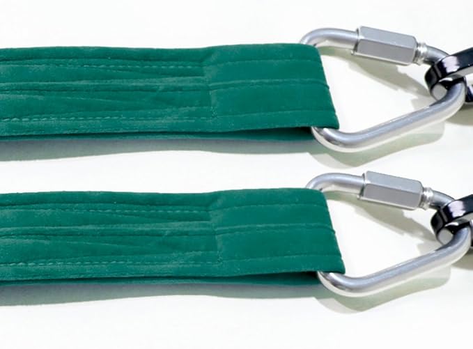 8.2ft 2.5m Aerial Straps Ropes Yoga Aerial Acrobatics Body Aerial Loop Trapeze Circus Apparatuses Equipment Three-Layer Straps 1 pairs