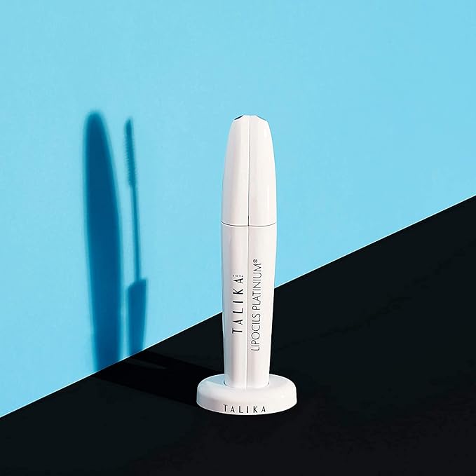 Talika Lipocils Platinum 2x 8.5ml - 2-in-1 Eyelash Growth Serum - Day and Night Double Serum Treatment - Boosts Growth, Density & Pigmentation