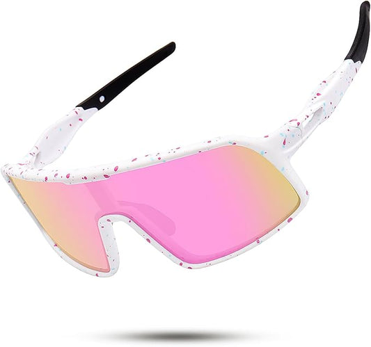 Polarized Sports Sunglasses for Men and Women Cycling Glasses UV Protection Goggles for Mountain Bike Running Fishing