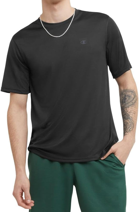Champion Men's T-shirt, Sport Tee, Moisture Wicking, Anti Odor, Athletic T-shirt for Men (Reg. Or Big & Tall)