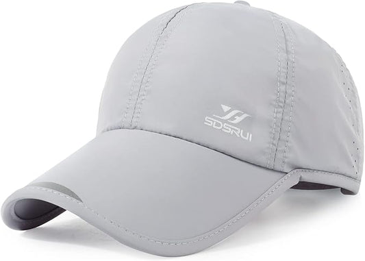 Running Hat Outdoor Sun Protection Hat Mesh Quick Dry Hat Thin Cool Baseball Cap for Women and Men