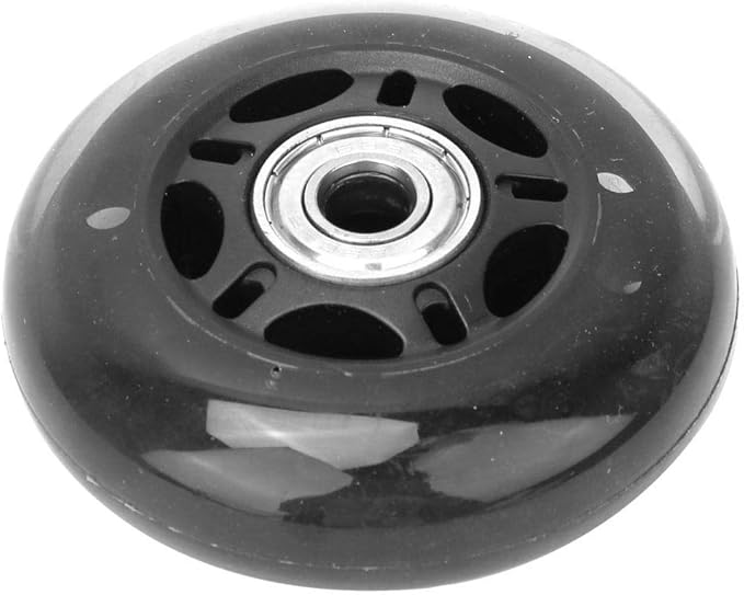 Casters Wheel, 3in Replacement Luggage Suitcase/Scooter Inline Skate Roller Wheels Luggage Cart Accessories Axles Deluxe Repair