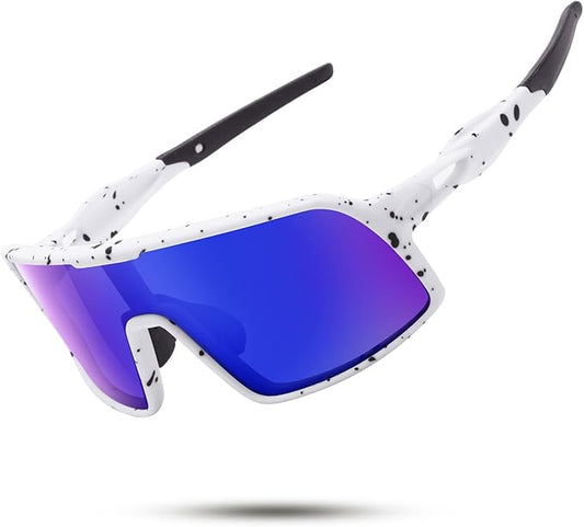 Polarized Sports Sunglasses for Men and Women Cycling Glasses UV Protection Goggles for Mountain Bike Running Fishing