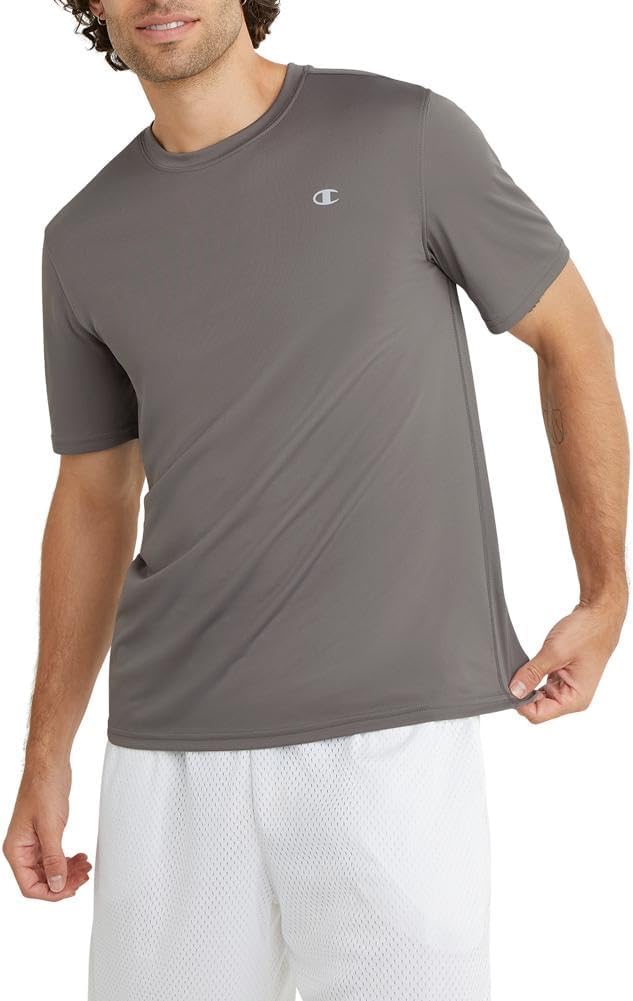 Champion Men's T-shirt, Sport Tee, Moisture Wicking, Anti Odor, Athletic T-shirt for Men (Reg. Or Big & Tall)