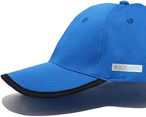 BUILTCOOL Adult Cooling Baseball Hat ??Men & Women Moisture Wicking, Mesh Back, Lightweight, Performance Ball Cap