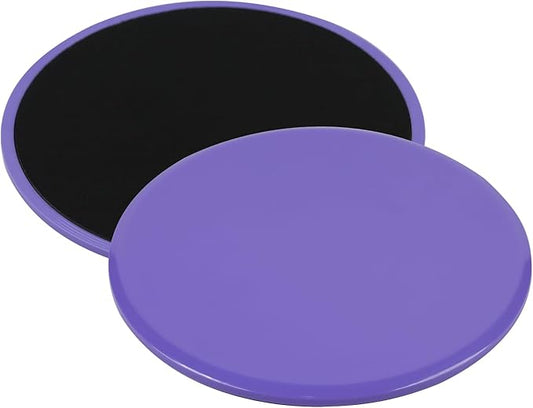 ZILLEEN Exercise Sliders for Working Out Fitness Discs for Pilates Women Men, 2 Pack