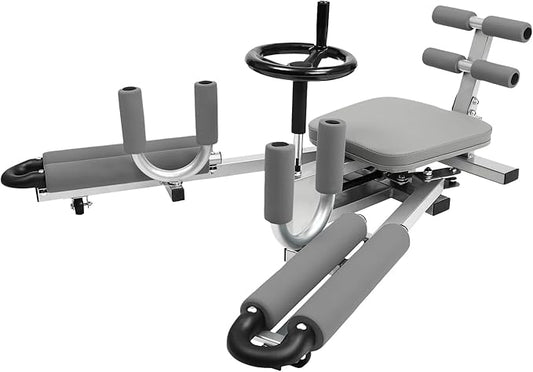 Leg Stretcher, Professional Leg Spreader Flexibility Stretching Equipment, 330LBS Heavy Duty Leg Exercises Split Machine w/Cushion Rollers, 0-210° Adjust Leg Training Tool for Gym Home