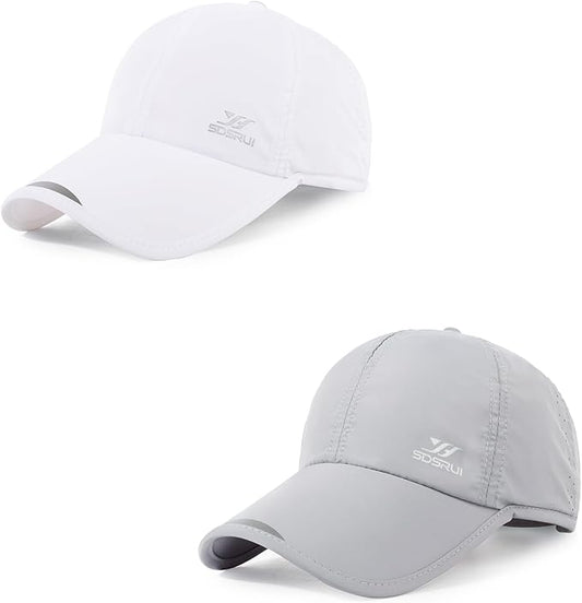 Running Hat Outdoor Sun Protection Hat Mesh Quick Dry Hat Thin Cool Baseball Cap for Women and Men