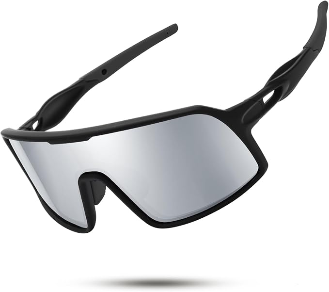 Polarized Sports Sunglasses for Men and Women Cycling Glasses UV Protection Goggles for Mountain Bike Running Fishing