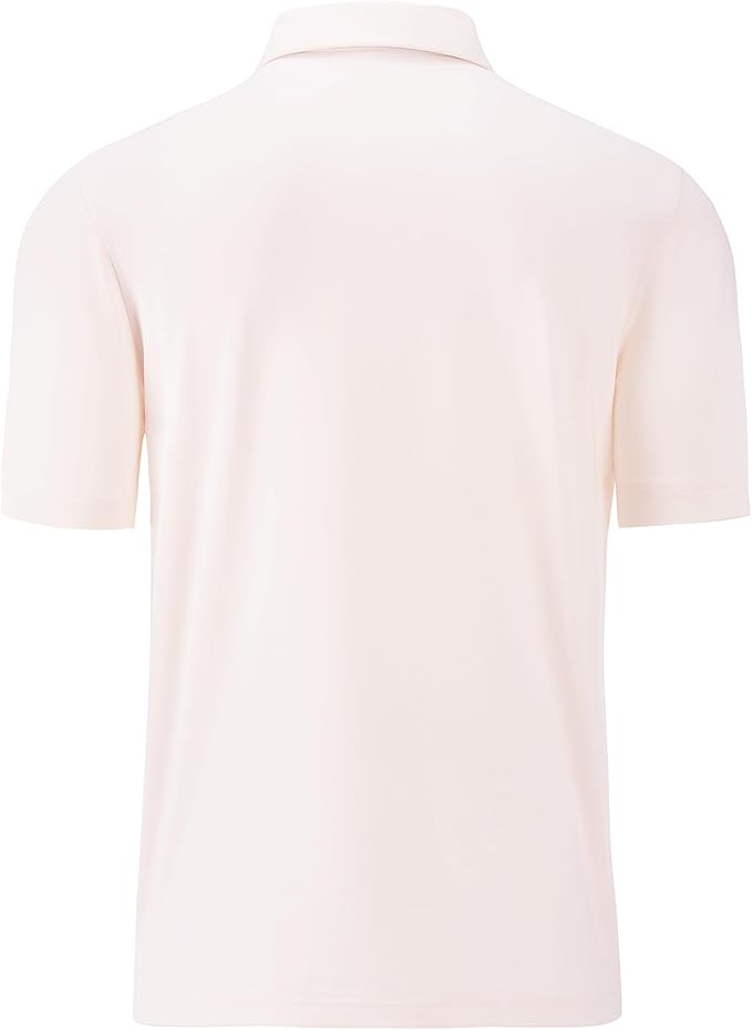 Mens Polo Shirts Short Casual Solid Stylish Dry Fit Performance Designed Collared Golf Polo Shirts for Men