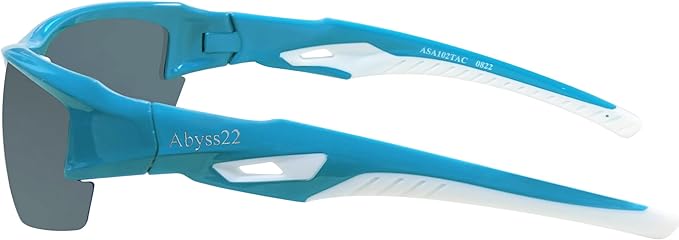 Polarized Sports Sunglasses for Men Women, Adjustable Nose Pads, TR90 Frame, for Golfing, Running, Finishing, Cycling