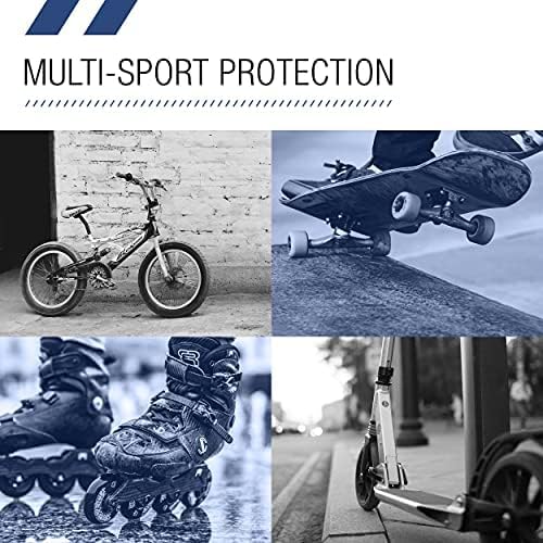 80SIX Triple Certified Multisport Helmet - Ideal for Bike, Scooter, Skateboard, Roller Skate and Inline Skate