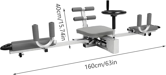 Leg Stretcher, Professional Leg Spreader Flexibility Stretching Equipment, 330LBS Heavy Duty Leg Exercises Split Machine w/Cushion Rollers, 0-210° Adjust Leg Training Tool for Gym Home
