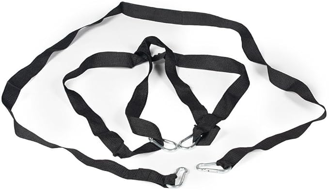 Titan Fitness Low Bar Push Pull Drag Sled with Harness, Rated 500 LB, Push, Pull, or Drag Sled for Speed Training and Agility