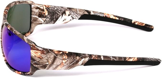 Polarized Outdoor Sports Sunglasses Tr90 Camo Frame for Men Women Driving Fishing Hunting Reduce Glare