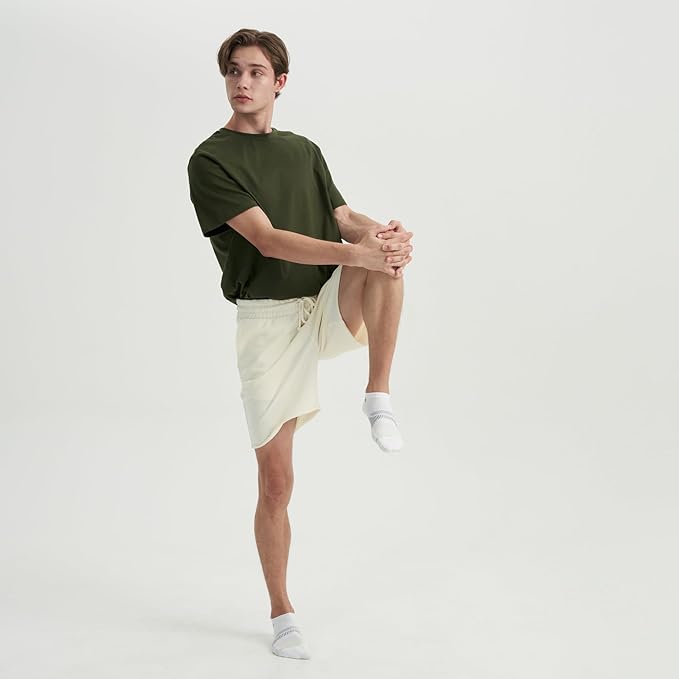 MONFOOT Men's/Women's 3-10 Pairs Silky Dry Athletic Cushion Ankle Socks, Multipack