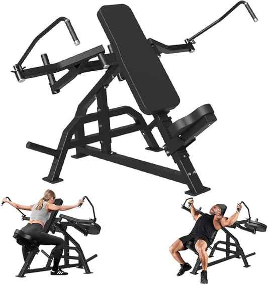 Chest Press Machine,Incline Chest Fly Machine,Deck Fly Machine,Upper Body Strength Training Equipment for Home Gym