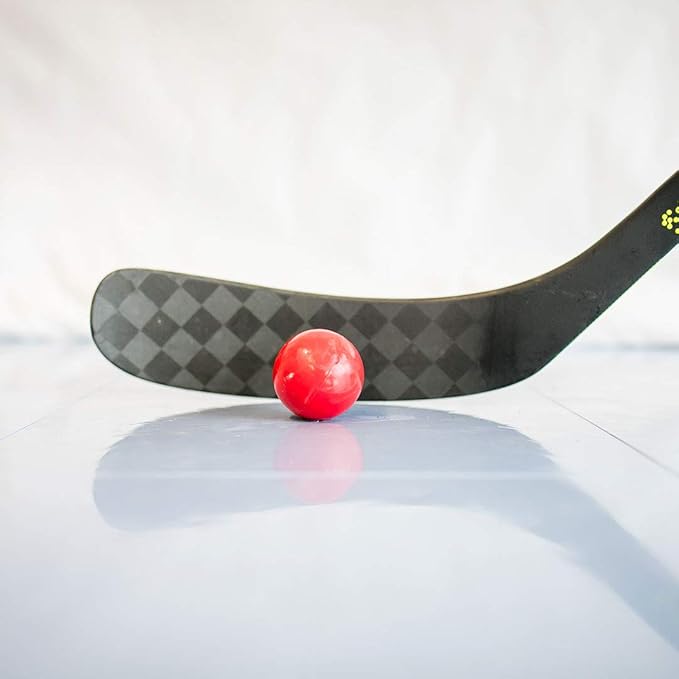 Snipers Edge Hockey Stickhandling Balls - Hockey Dangle Balls with Bag - Improve Stickhandling On and Off The Ice - Bring Anywhere!