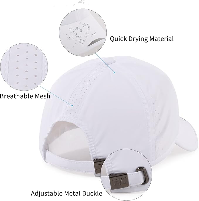 Running Hat Outdoor Sun Protection Hat Mesh Quick Dry Hat Thin Cool Baseball Cap for Women and Men