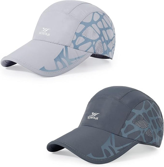 Running Hat Outdoor Sun Protection Hat Mesh Quick Dry Hat Thin Cool Baseball Cap for Women and Men