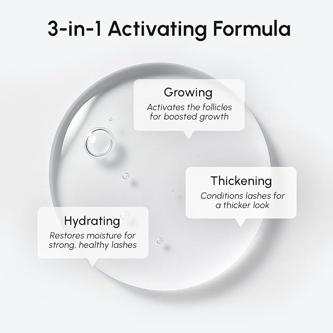 MAREE Eyelash Serum To Grow Lashes & Brows 2 Pack - Eye Lash Serum for Eyelash Growth Without Prostaglandin - Rapid Enhancing Lash Growth Eyebrow Boost Oil - Sérum De Pestañas Suero Para Pestañas