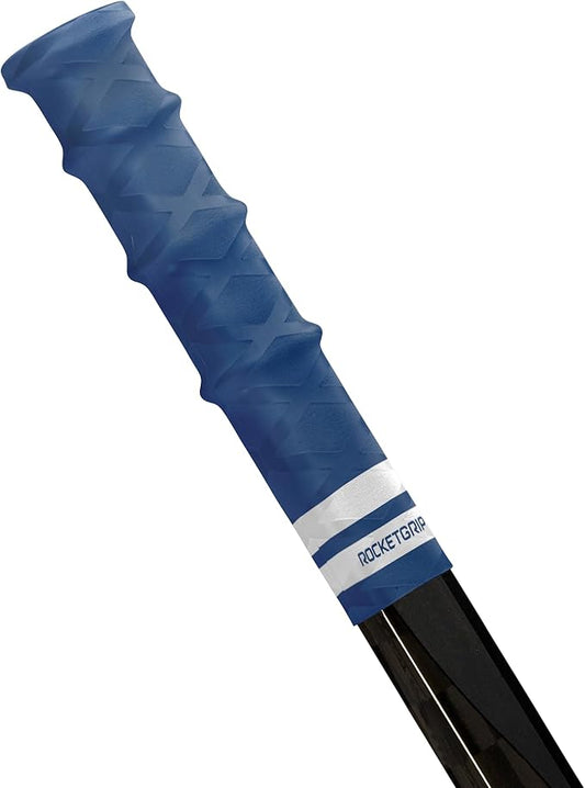 Hockey Stick Rubber Replacement Grip - Better Than Grip Tapes - Long Lasting Premium Quality Easy to Install Ice Hockey Sports Grip for Adults and Kids