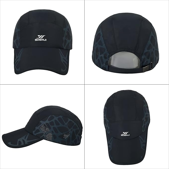 Running Hat Outdoor Sun Protection Hat Mesh Quick Dry Hat Thin Cool Baseball Cap for Women and Men