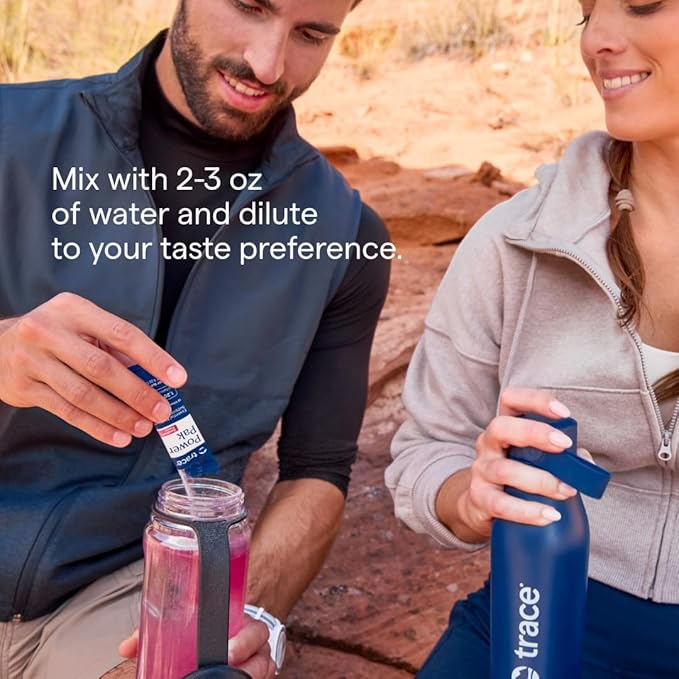 Trace Minerals Power Pak - Health Support Supplement with Vitamins & Minerals - Power Packet Aids Immune Health & Hydration - Mix Powder Supports Bodily Functions - Guava Passionfruit (30 Servings)