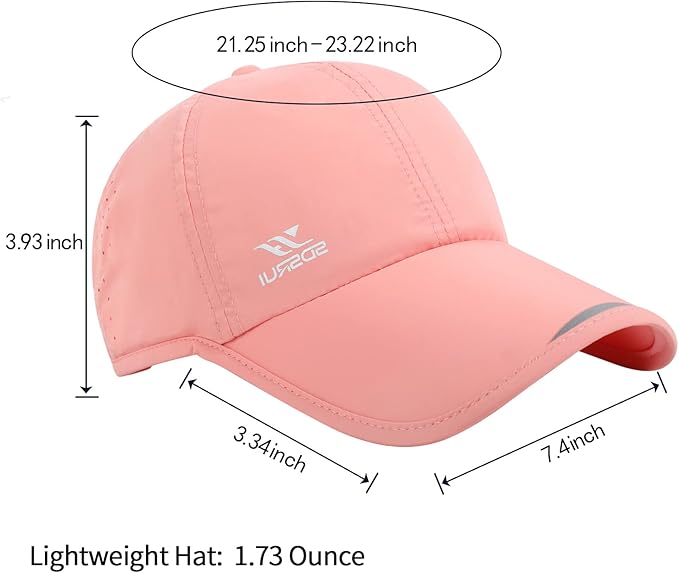 Running Hat Outdoor Sun Protection Hat Mesh Quick Dry Hat Thin Cool Baseball Cap for Women and Men