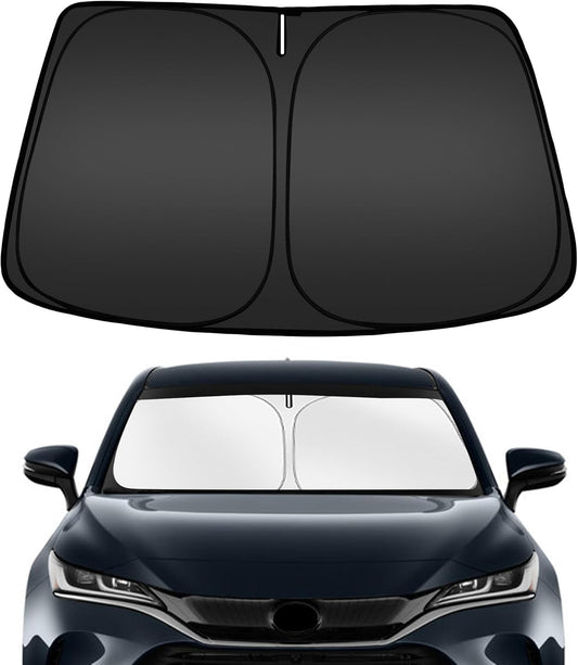 ARISMOTOR Windshield Sun Shade for Toyota Venza 2021-2024, Custom Fit Foldable Front Window Sunshade Sun Visor Protector, Block UV Rays Keep Your Car Cooler